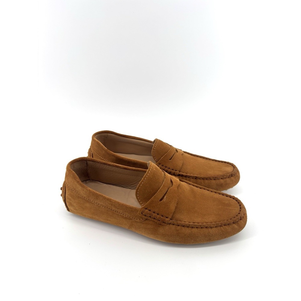 Jack Erwin Suede Parker Driving Loafer Sz 9 Preppy Old Money Country Club $178